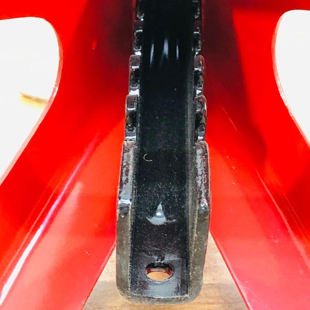 ☆ AA-1104か120 Meltec 4t ジャッキスタンド2 2台 6段階調節タイプ F-23 メルテック ☆_画像8