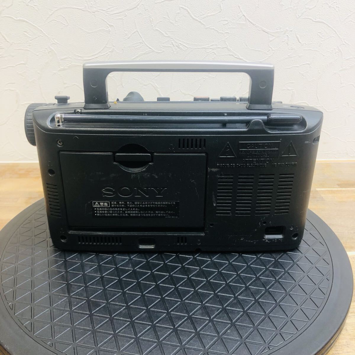 ☆ KS-1111あ100 SONY ラジカセ CFM-A50 カセット ソニー ☆_画像6