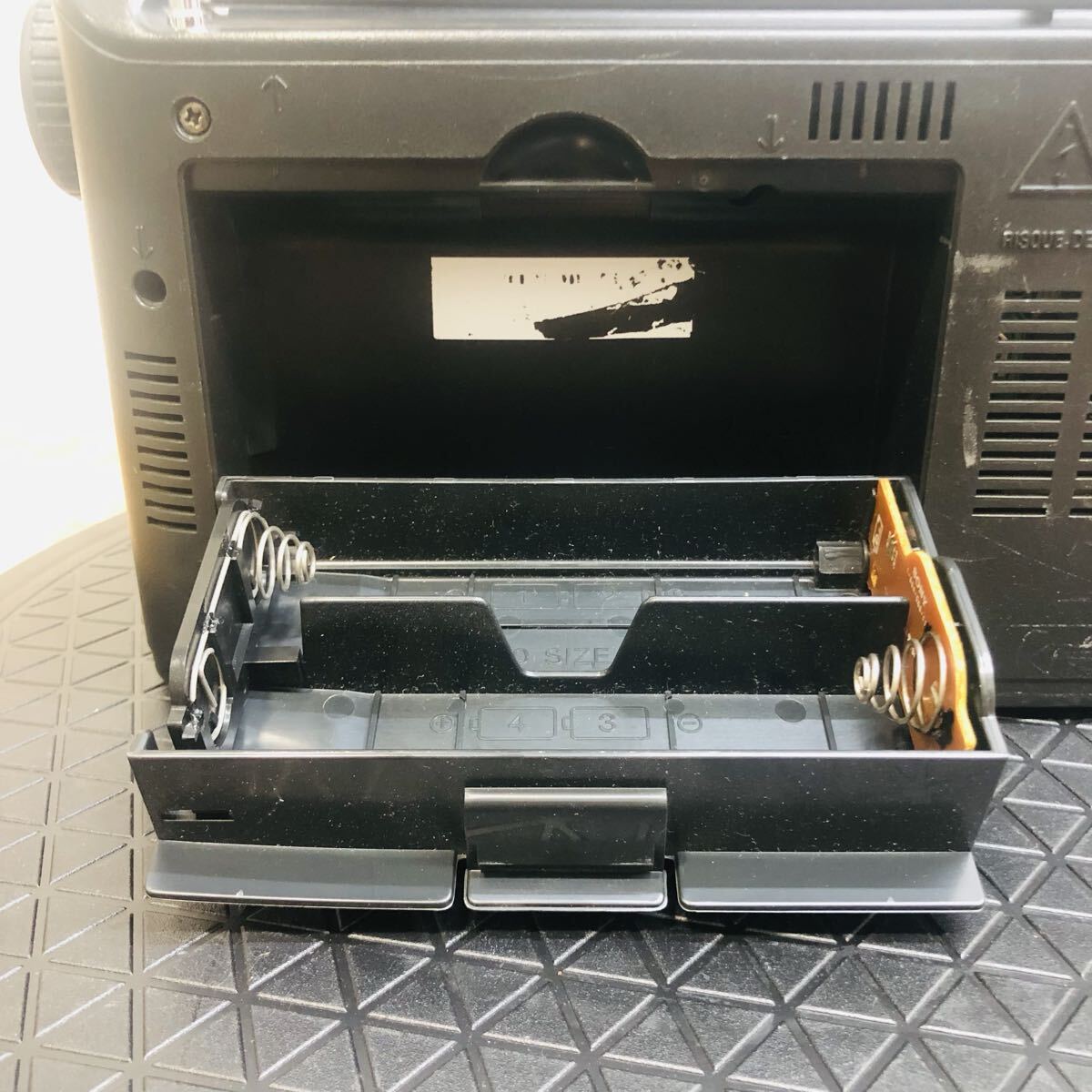 ☆ KS-1111あ100 SONY ラジカセ CFM-A50 カセット ソニー ☆_画像9