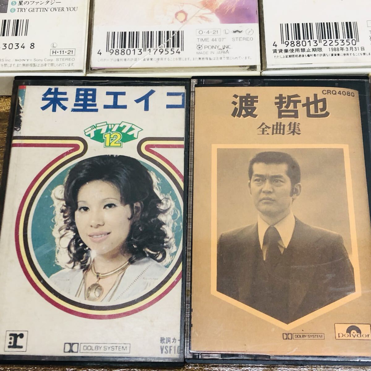 ☆ AA-1118そ60 昭和レトロ カセットテープ まとめ売り WINK 松田聖子 朱里エイコ 渡哲也 フランク長い 他 ☆_画像5
