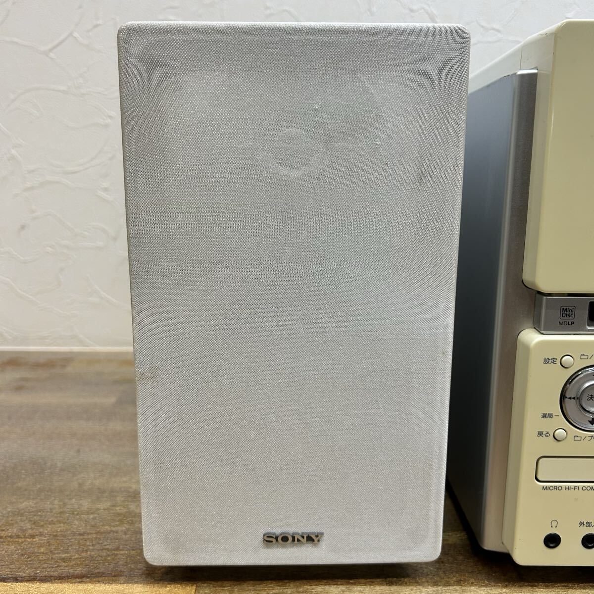 ☆ NN-1120お140 【希少・動作確認済】SONY ソニー マイクロハイファイコンポーネントシステム HCD-M35WM 本体のみ システムコンポ _画像3