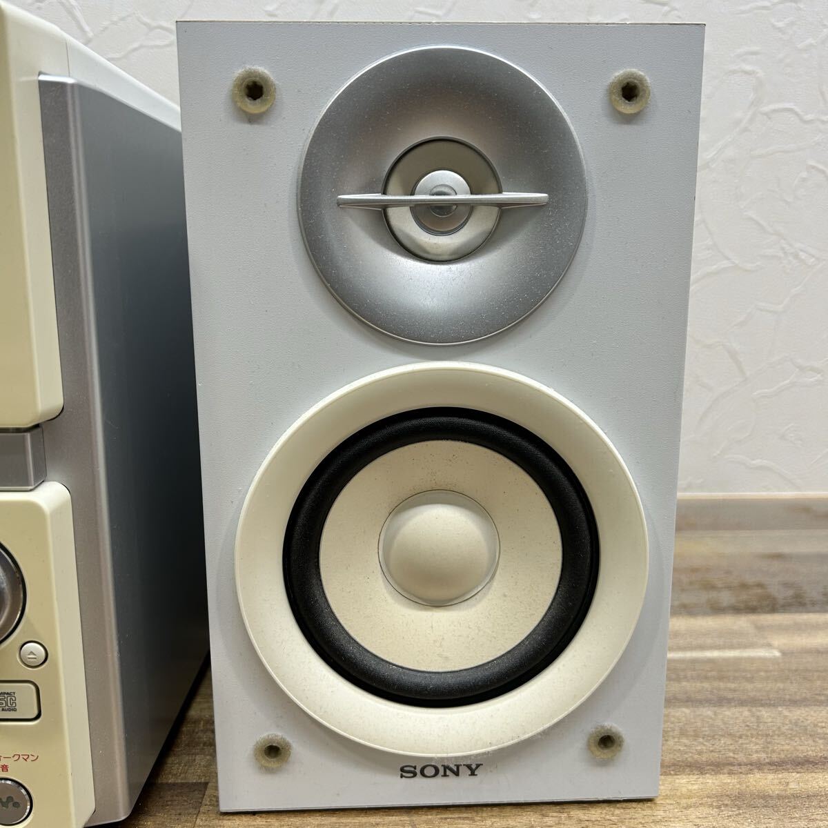 ☆ NN-1120お140 【希少・動作確認済】SONY ソニー マイクロハイファイコンポーネントシステム HCD-M35WM 本体のみ システムコンポ _画像7