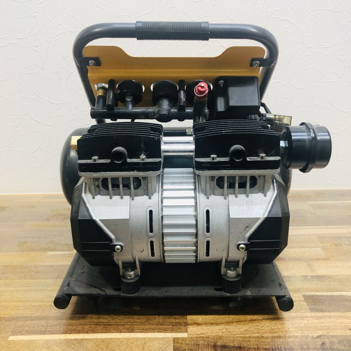 ☆ KS-1121あ140 エアーコンプレッサー 静音タイプ／オイルレス RZ-SA0808ER REZLINK アルミタンク レズリンク ☆_画像5