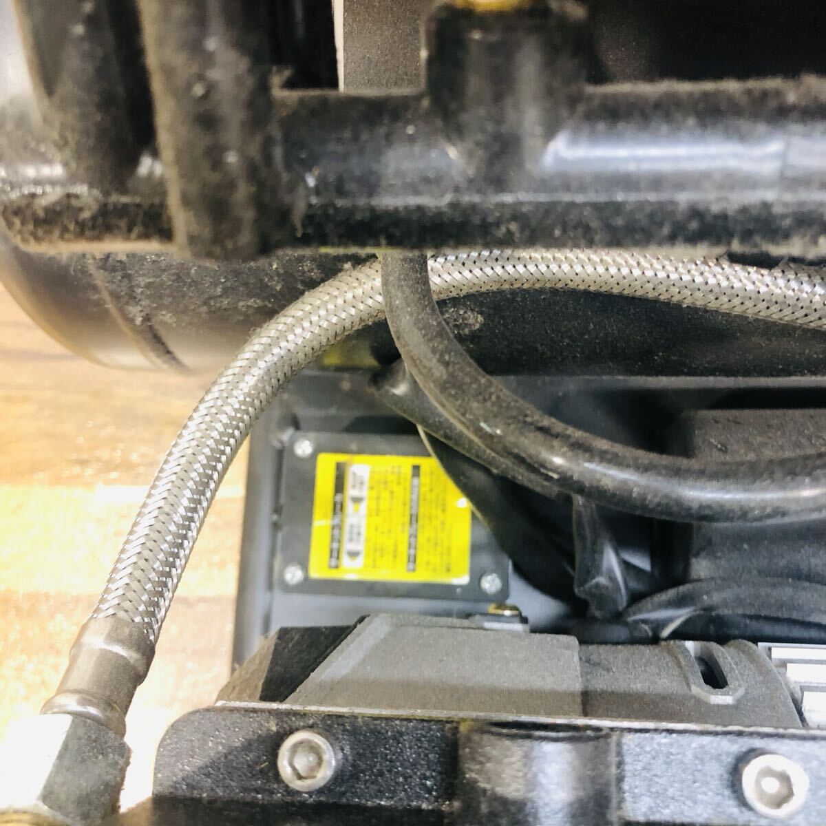 ☆ KS-1121あ140 エアーコンプレッサー 静音タイプ／オイルレス RZ-SA0808ER REZLINK アルミタンク レズリンク ☆_画像9