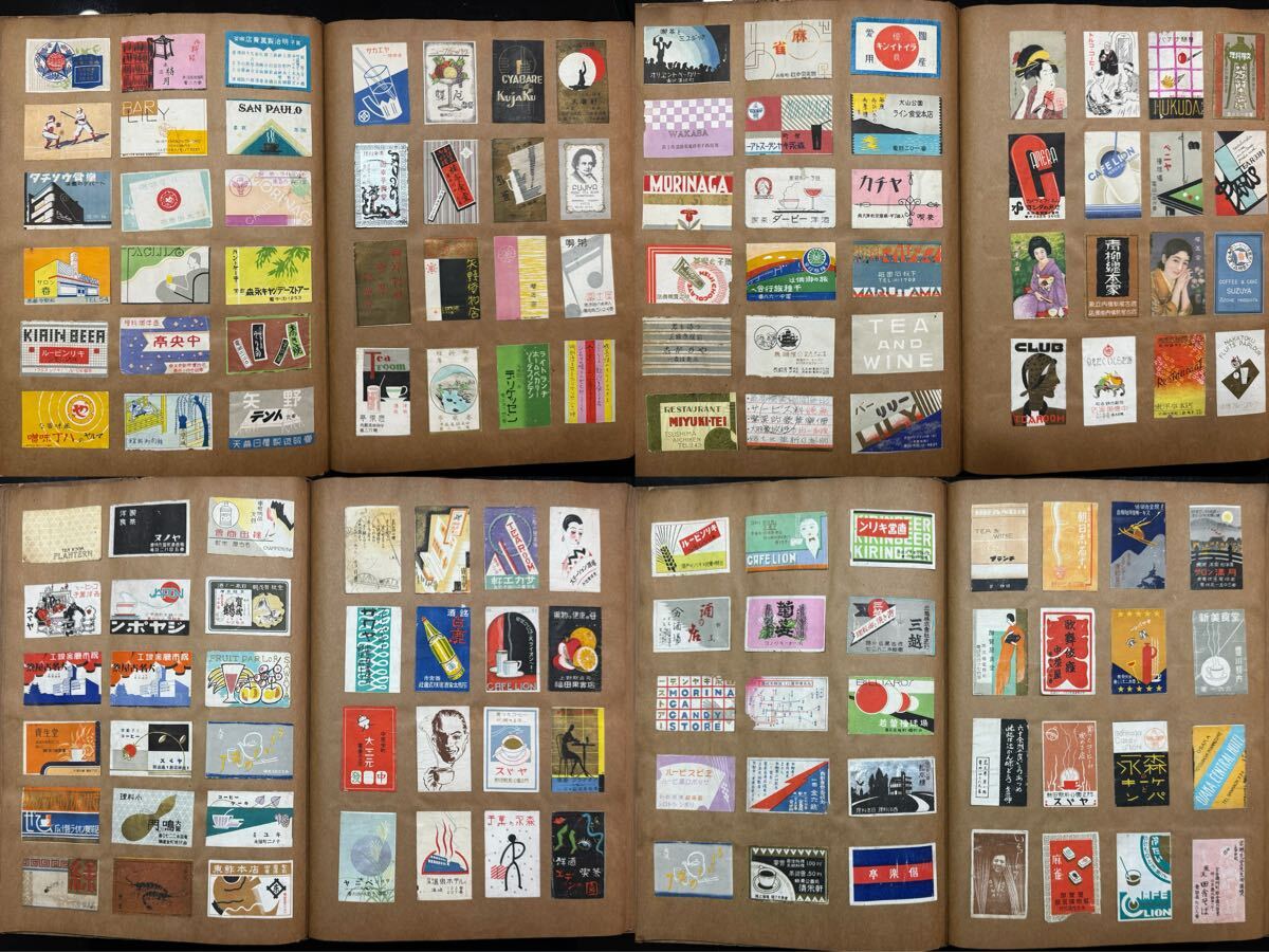 マッチラベル 戦前 燐票 約1600枚 中国 海外向け 昭和レトロ 明治大正期 燐寸_画像5