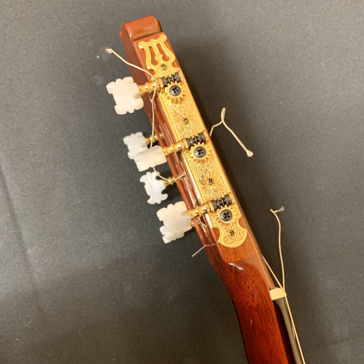 【Y12】 Masaru Matano Clase 600 クラシックギター 要修理 1978年製 4802-54_画像9