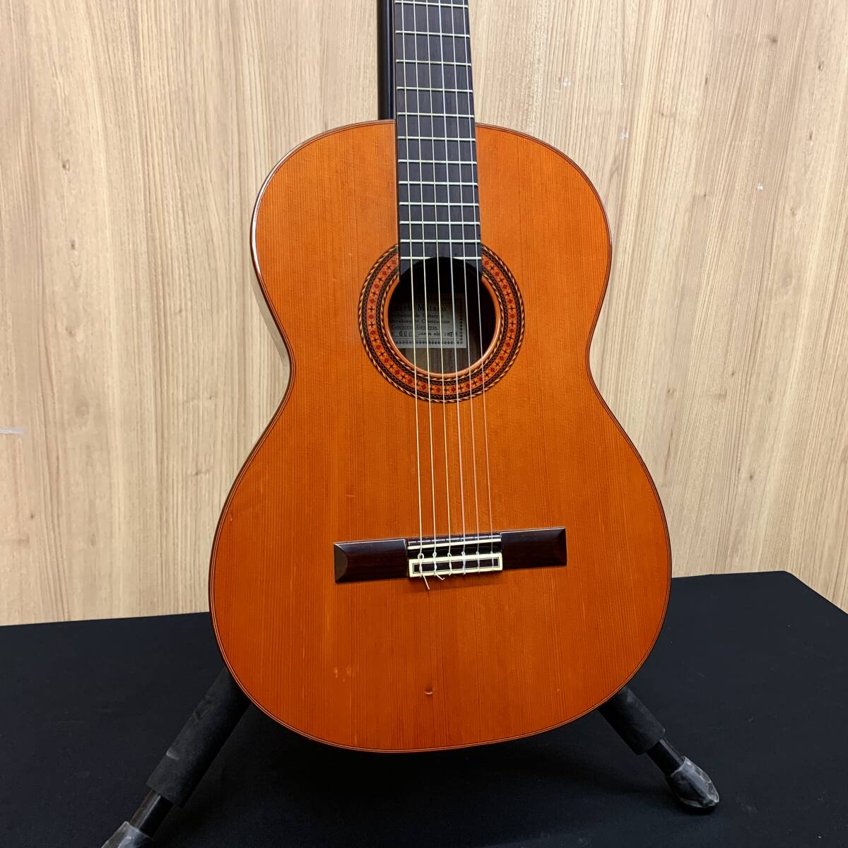 【Y12】 Masaru Matano Clase 600 クラシックギター 要修理 1978年製 4802-54_画像2