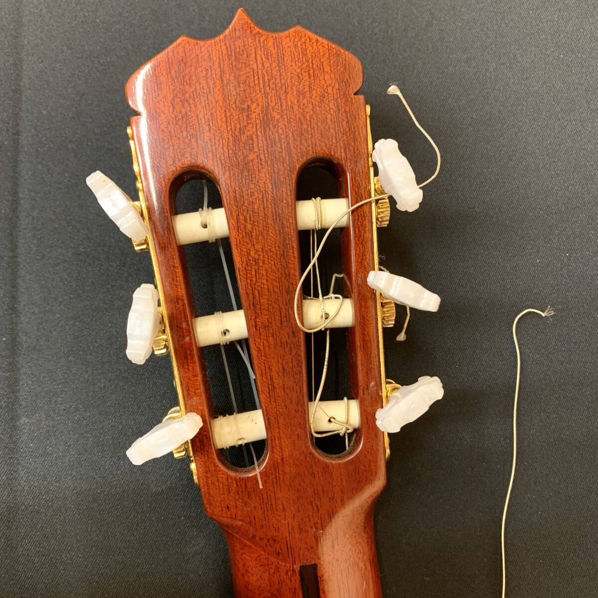 【Y12】 Masaru Matano Clase 600 クラシックギター 要修理 1978年製 4802-54_画像10