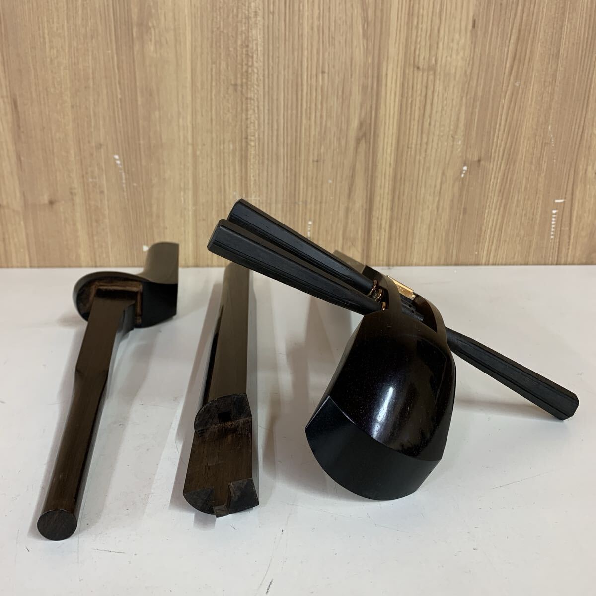 【Gt-11】 中棹丸打胴 三味線 和楽器 4841-184_画像3