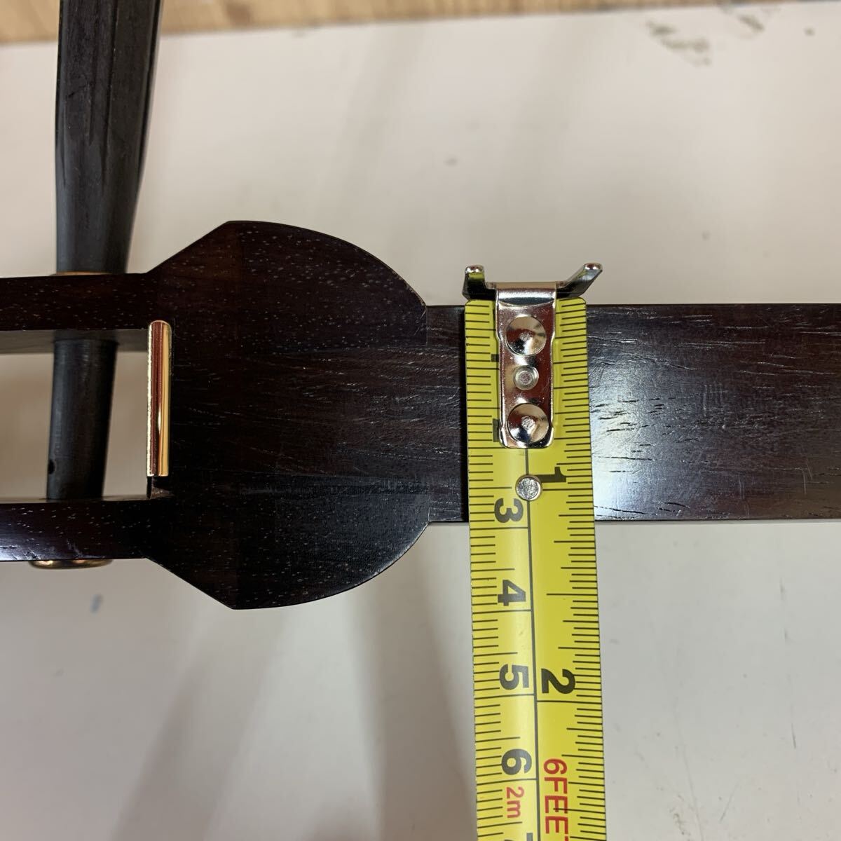 【Gt-11】 中棹丸打胴 三味線 和楽器 4841-184_画像6