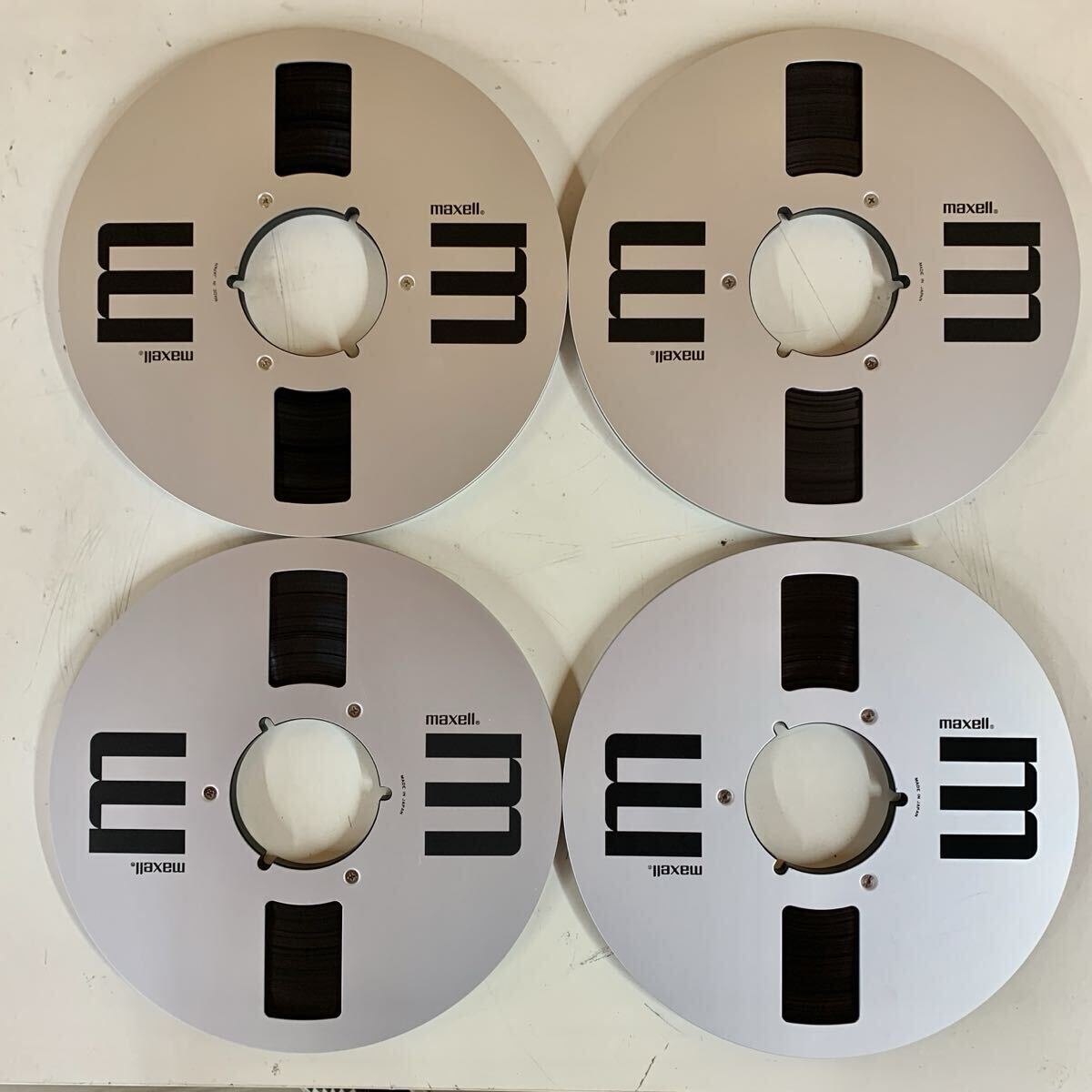 [F-0] Maxell XLII 35-180 Metal Precision Reel Position EE открытый катушка лента 10 номер 4шт.@mak cell воспроизведение и т.п. совершенно не проверка текущее состояние товар 5013-3