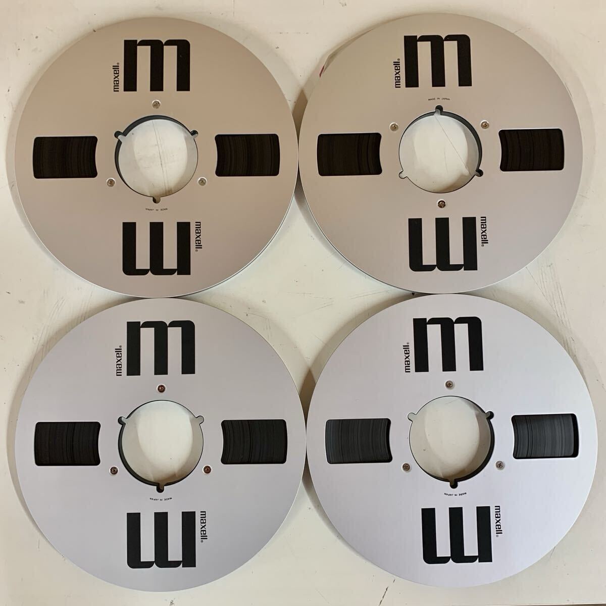 [F-0] Maxell XLII 35-180 Metal Precision Reel Position EE открытый катушка лента 10 номер 4шт.@mak cell воспроизведение и т.п. совершенно не проверка текущее состояние товар 5013-3