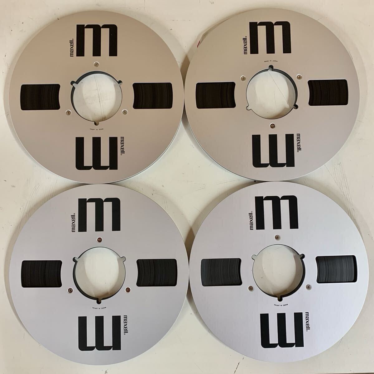 [I-0] Maxell XLII 35-180 Metal Precision Reel Position EE открытый катушка лента mak cell 10 номер 4шт.@ воспроизведение и т.п. совершенно не проверка текущее состояние товар 5013-4