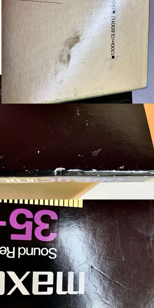 [I-0] Maxell XLII 35-180 Metal Precision Reel Position EE открытый катушка лента mak cell 10 номер 4шт.@ воспроизведение и т.п. совершенно не проверка текущее состояние товар 5013-4