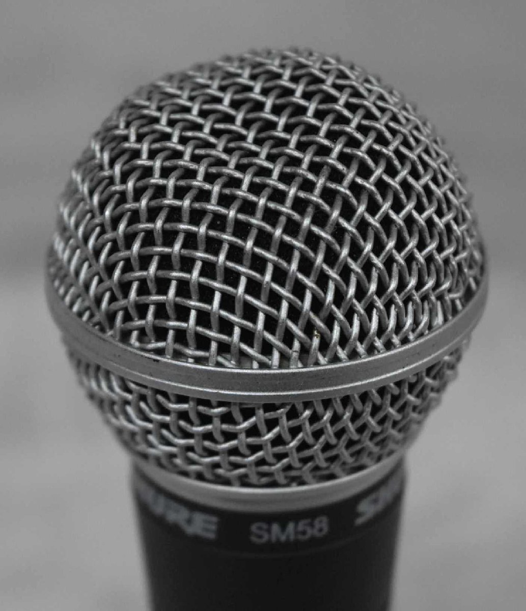 【G】SHURE SM58 ダイナミックマイク シュア 3075556_画像2