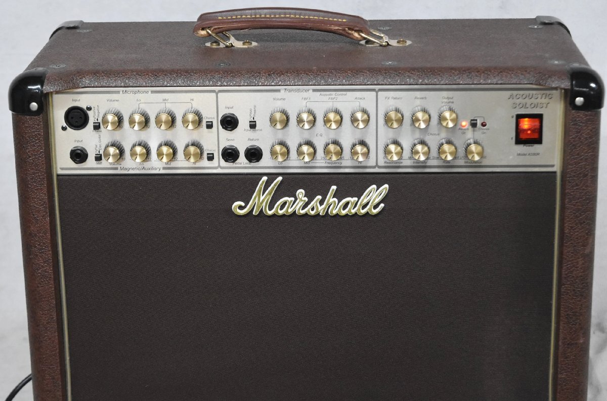【C】Marshall AS80R アコースティックギターアンプ マーシャル 3075330_画像3