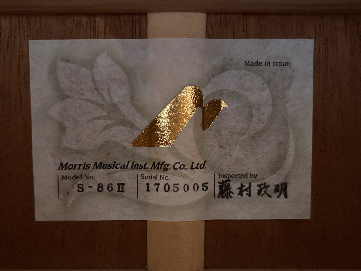 [C]Morris S-86II электроакустическая гитара акустическая гитара Morris 3075278