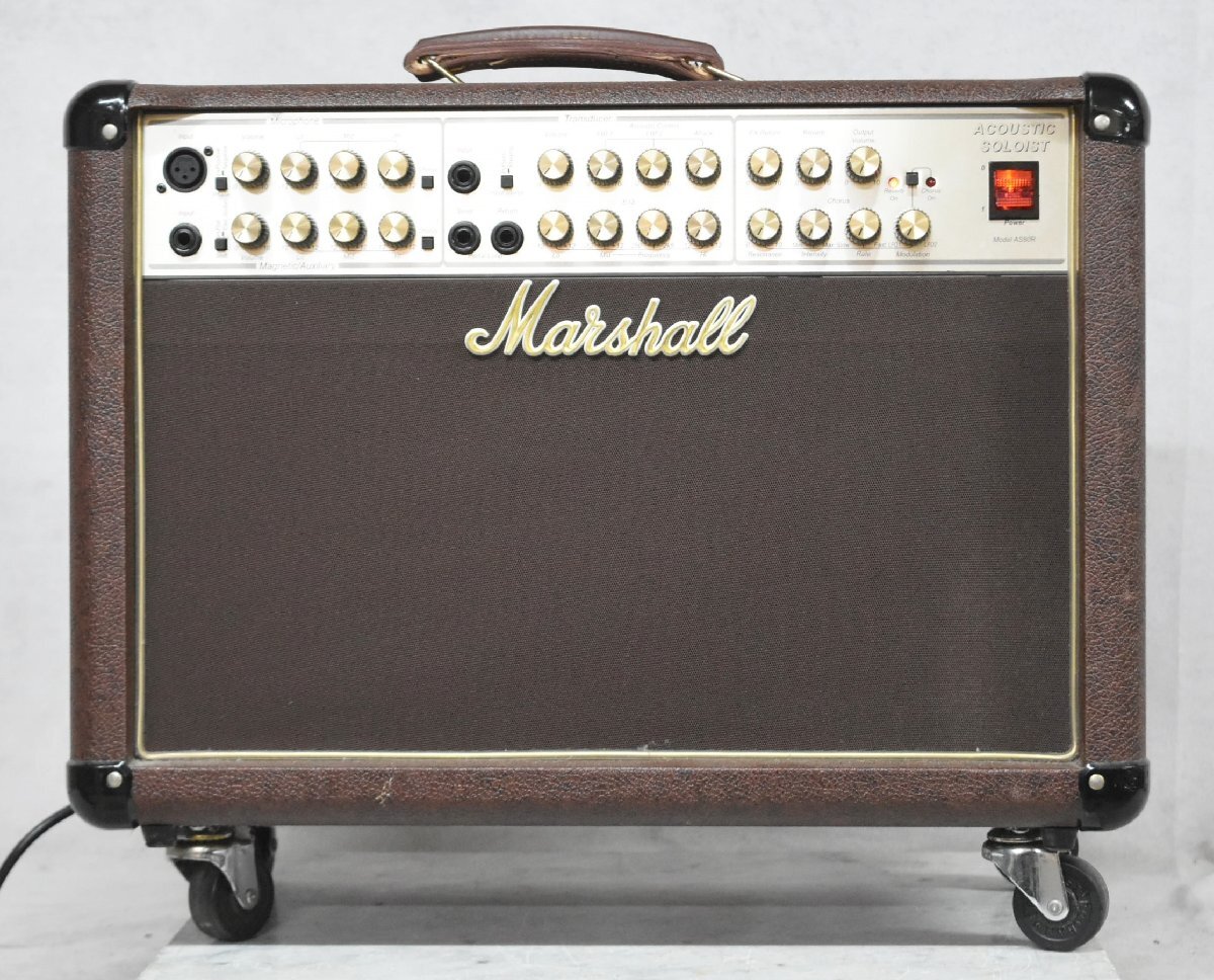 【C】Marshall AS80R アコースティックギターアンプ マーシャル 3075330_画像2