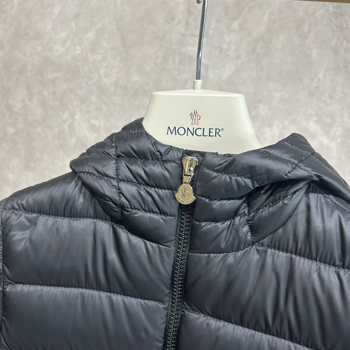 【大人もOK】【極美品】 MONCLER モンクレールGLYCINE ライトダウンジャケット黒12A_画像4