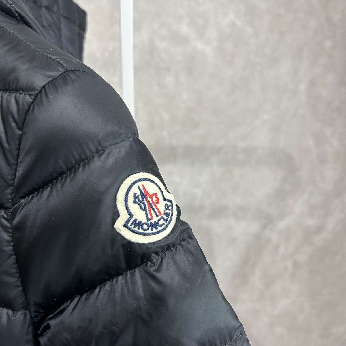 【大人もOK】【極美品】 MONCLER モンクレールGLYCINE ライトダウンジャケット黒12A_画像5