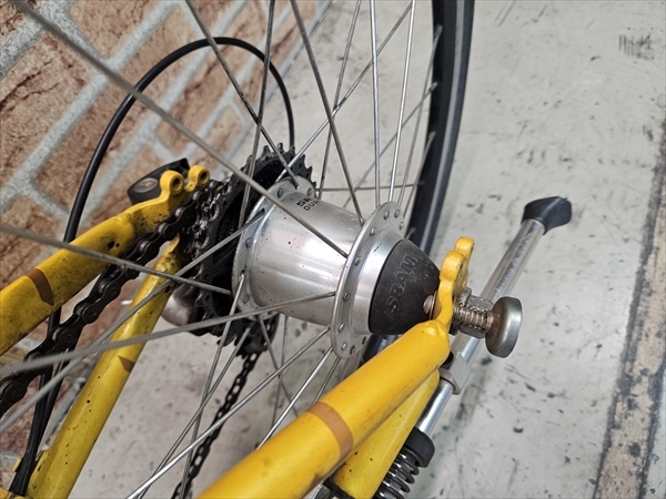 ◇ ■ DAHON SPEED PRO TT 2008頃 ULTEGRA TIAGRA SRAM 3×9s 27段変速 ダホン スピードプロ 20インチ 折り畳み自転車 T-1116_画像9