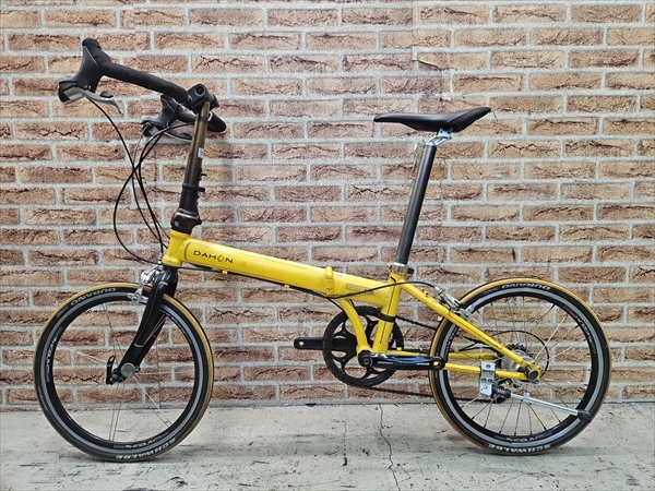 ◇ ■ DAHON SPEED PRO TT 2008頃 ULTEGRA TIAGRA SRAM 3×9s 27段変速 ダホン スピードプロ 20インチ 折り畳み自転車 T-1116_画像10