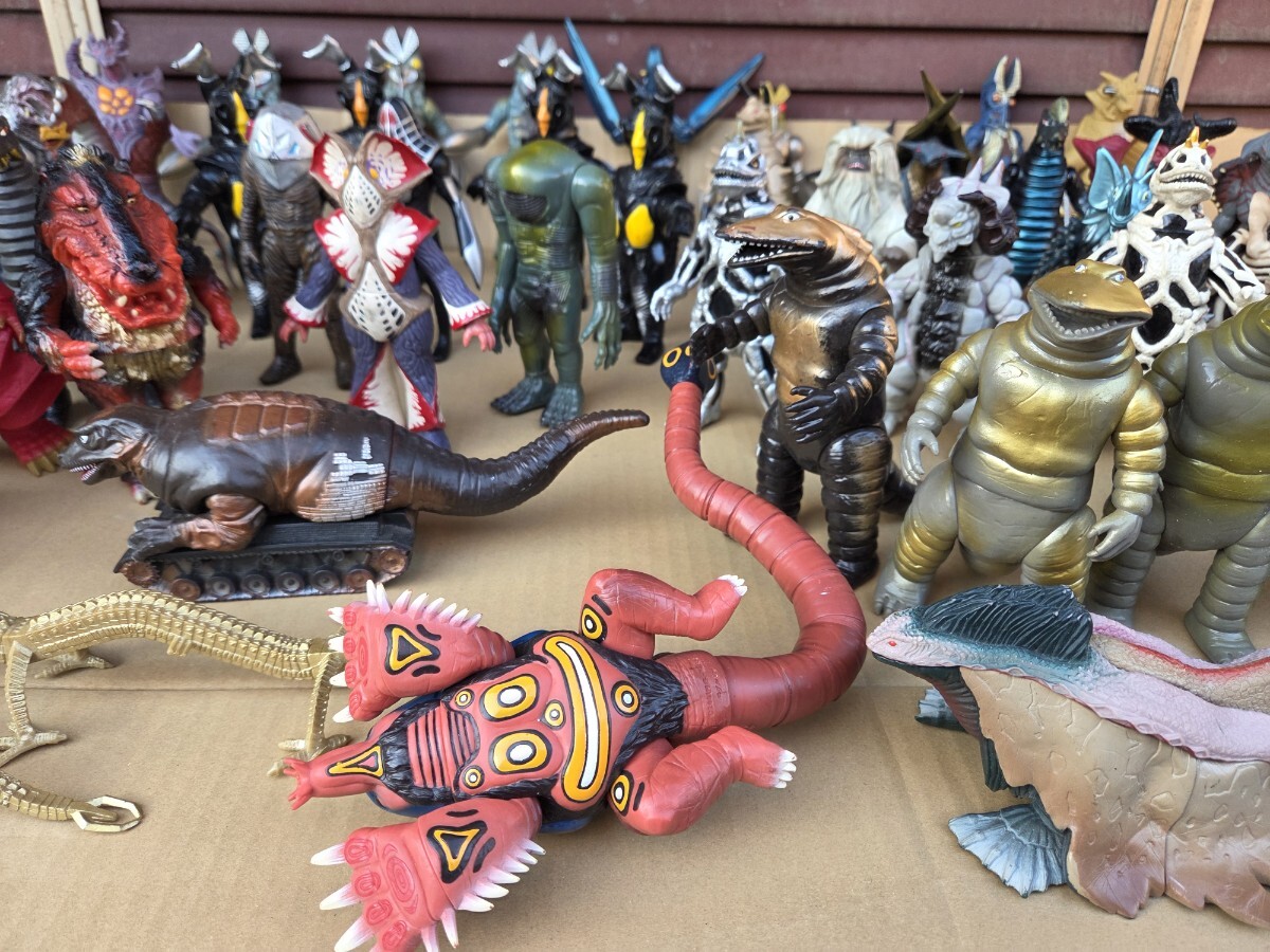 ★★ウルトラマン　怪獣ソフビ　まとめて　55個　当時物★★_画像2