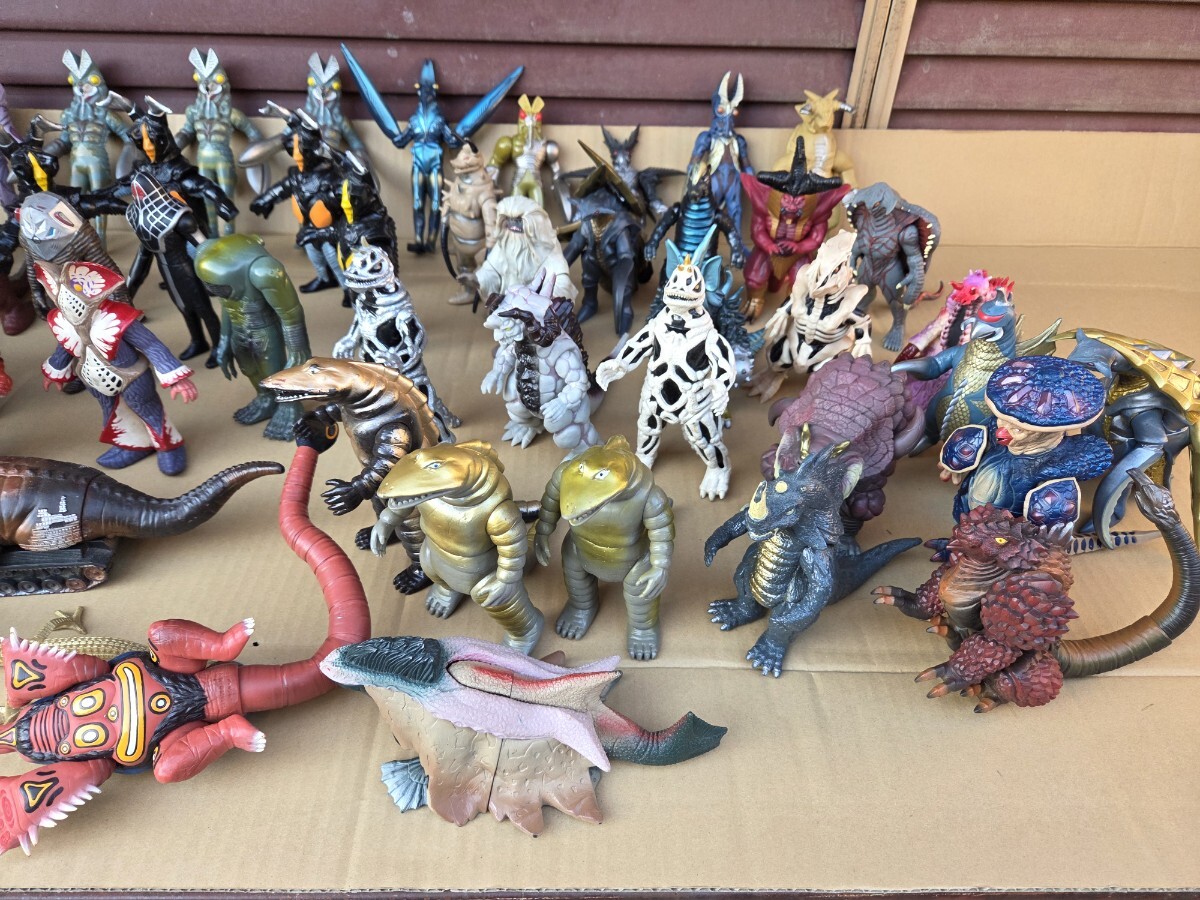 ★★ウルトラマン　怪獣ソフビ　まとめて　55個　当時物★★_画像4