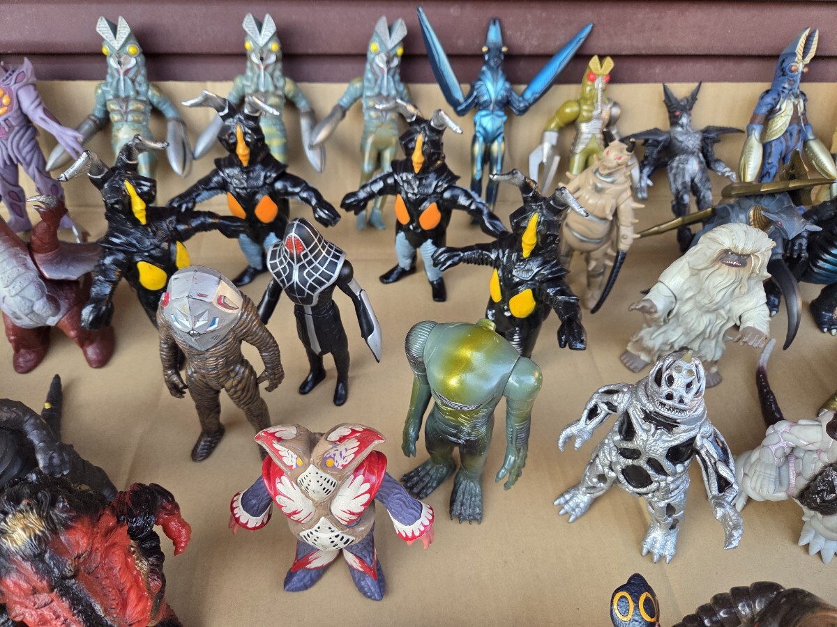 ★★ウルトラマン　怪獣ソフビ　まとめて　55個　当時物★★_画像7