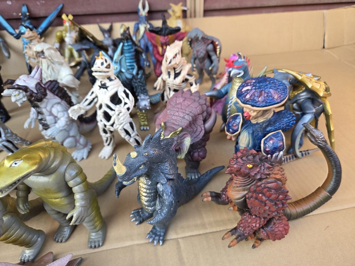 ★★ウルトラマン　怪獣ソフビ　まとめて　55個　当時物★★_画像8