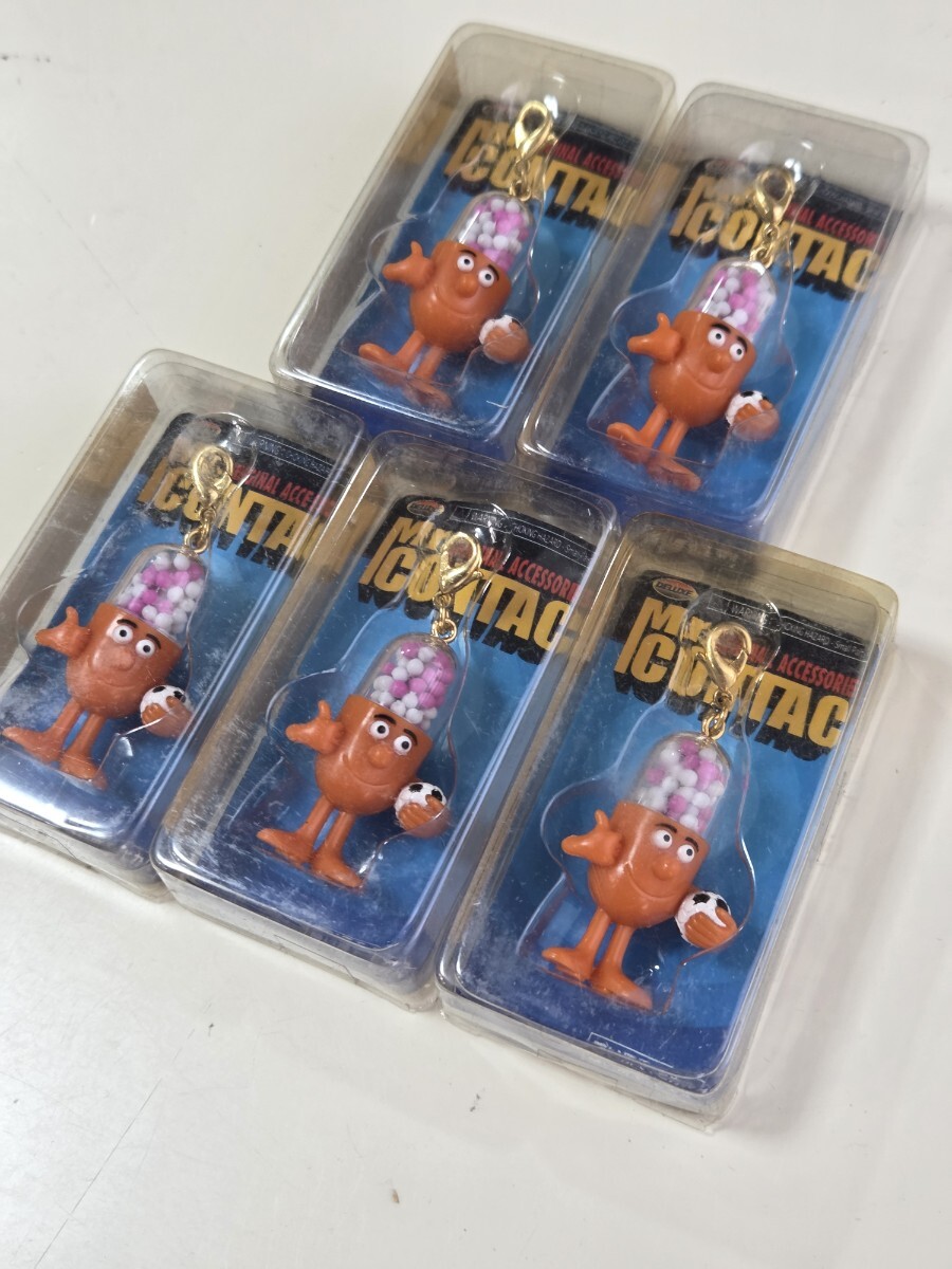 ★★ミスターコンタック　ストラップキーホルダー5個セット★★_画像2