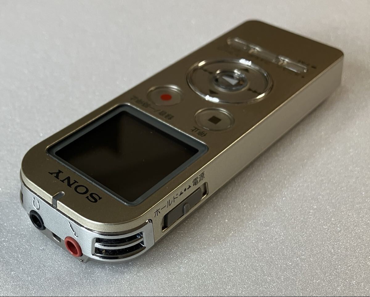 [1 иен старт ]SONY Sony стерео IC магнитофон FM тюнер есть 4GB серебряный ICD-UX533F диктофон [ работа проверка settled ]