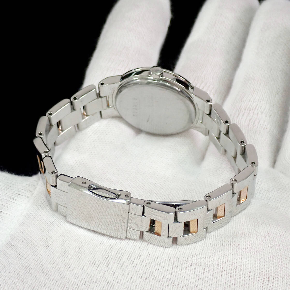 セイコー ルキア デイト 7N82-0CN0 シルバーエンボス文字盤 点検動作品 SEIKO LUKIA_画像4