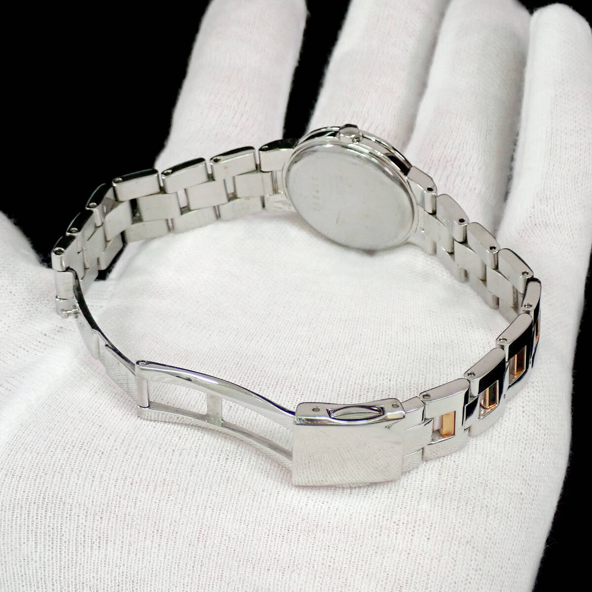 セイコー ルキア デイト 7N82-0CN0 シルバーエンボス文字盤 点検動作品 SEIKO LUKIA_画像5