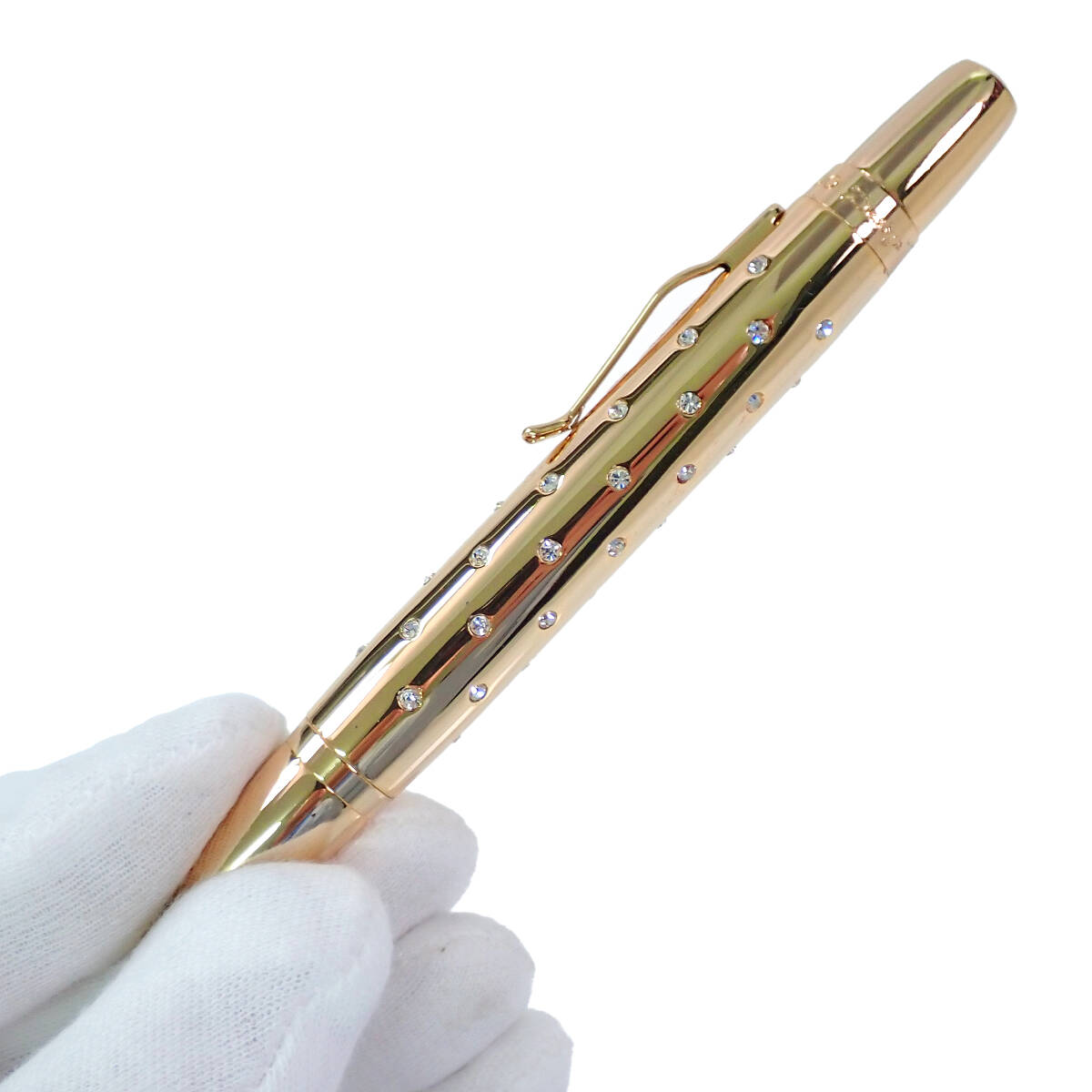 カンポ マルツィオ ラインストーン ボールペン CAMPO MARZIO Rhinestone Ballpoint Pen_画像3