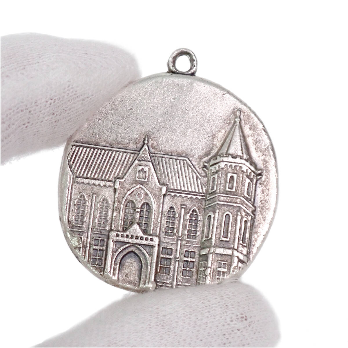 純銀 2000年 慶應連合三田会大会 記念品 22.8g 当時物_画像2