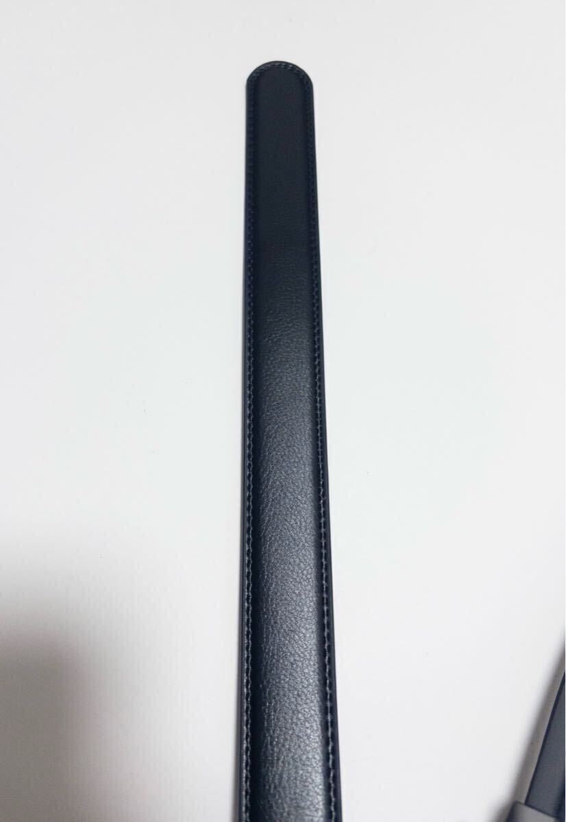 オートロックベルト メンズ ベルト 120cm 本革 カジュアル オートロック ビジネス 30mm 30 穴なし 大きい 大きいサイズ 黒 おしゃれ 無段階_画像10
