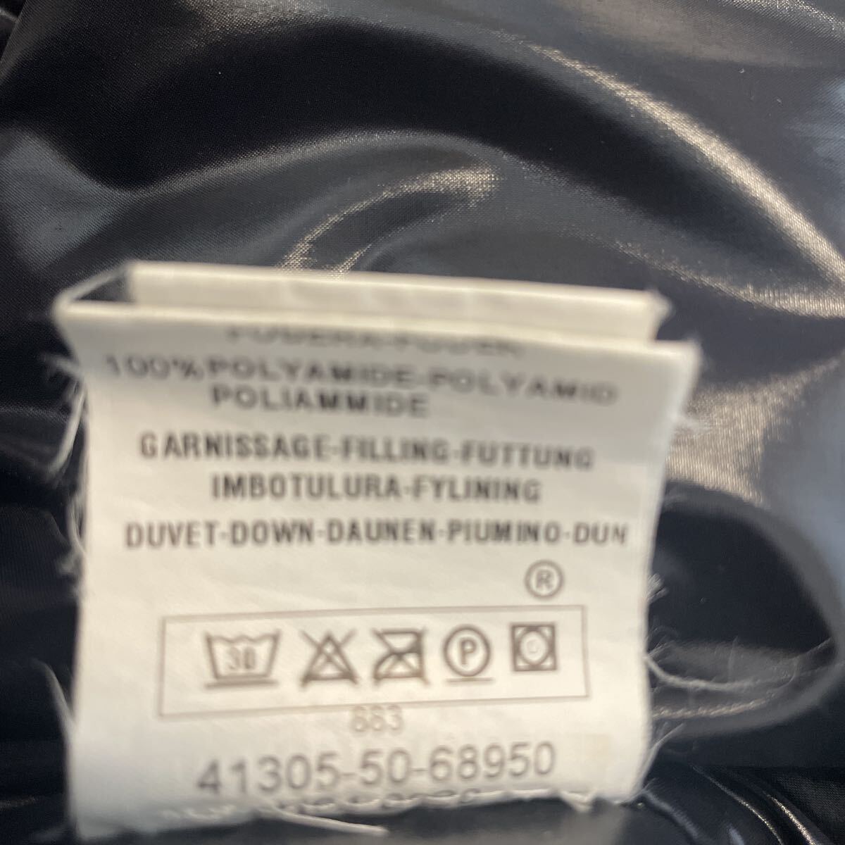 極美品 ダウンジャケット モンクレール 青タグ 黒タグ MONCLER シャイニーブラック 黒 ベニス エベレスト マヤ_画像7