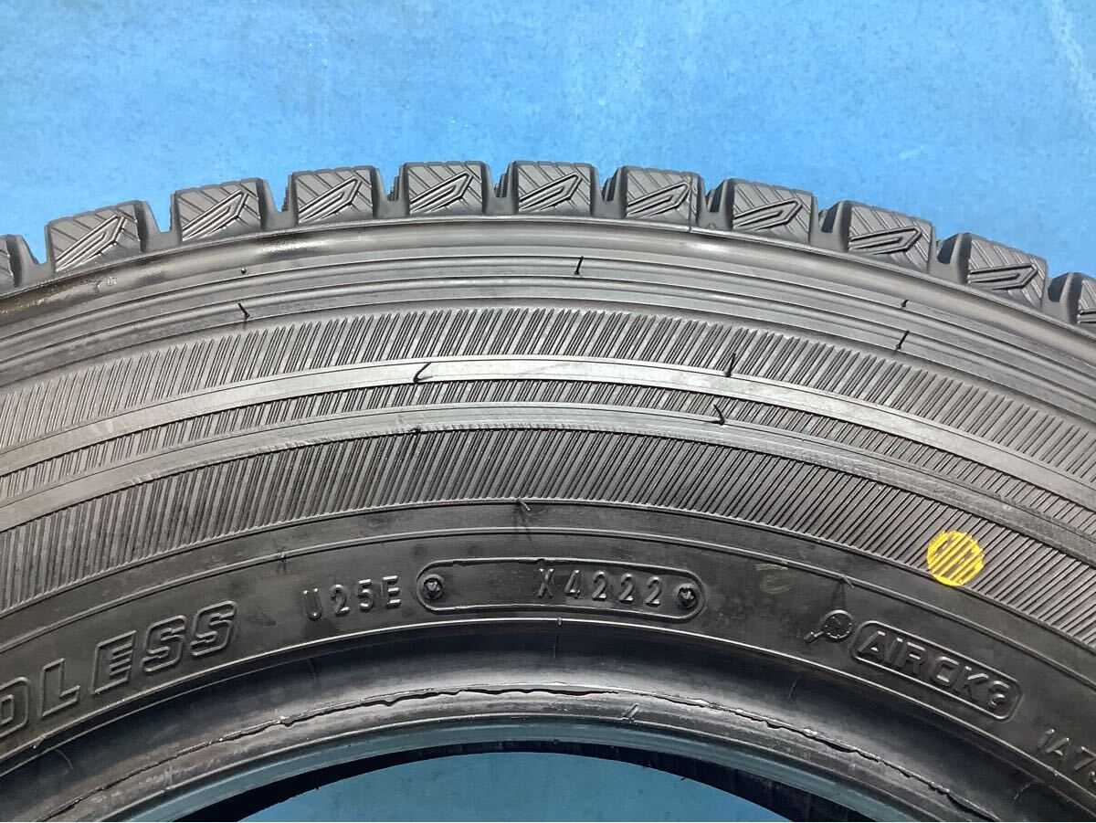 205/75/16 113/111L LT 2022年製　　グッドイヤー　ICE NAVI CARGO スタッドレスタイヤ トラック　　中古タイヤ６本　205/75r16_画像7