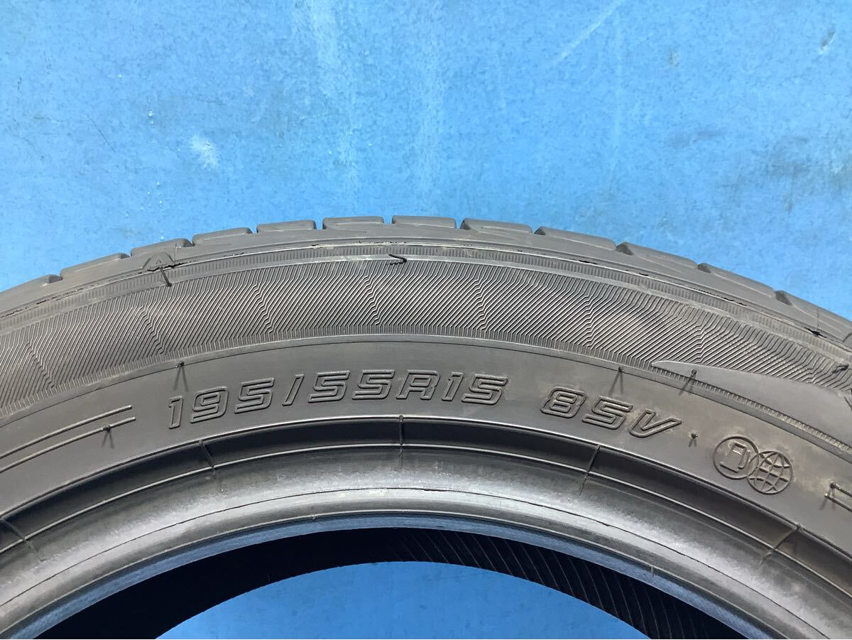 195/55R15 2022年製　　ダンロップ　LE MANS V 中古タイヤ４本　　195/55/15 夏タイヤ_画像6