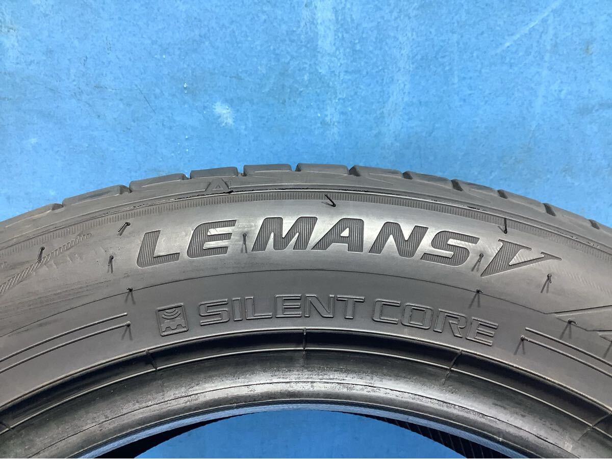 195/55R15 2022年製　　ダンロップ　LE MANS V 中古タイヤ４本　　195/55/15 夏タイヤ_画像8