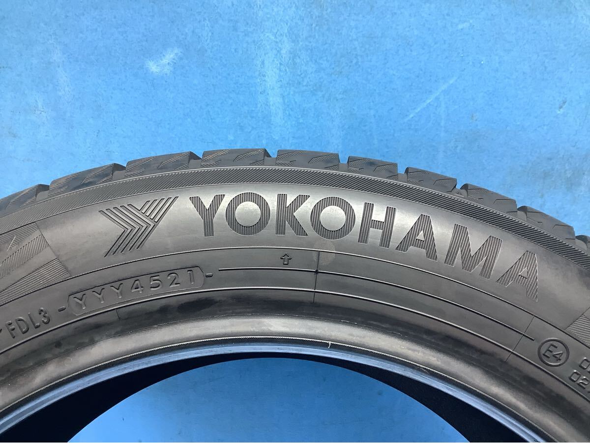 195/55R16 2021年製 ヨコハマ ICE GUARD IG70 スタッドレスタイヤ 195/55/16 中古タイヤ2本 _画像5