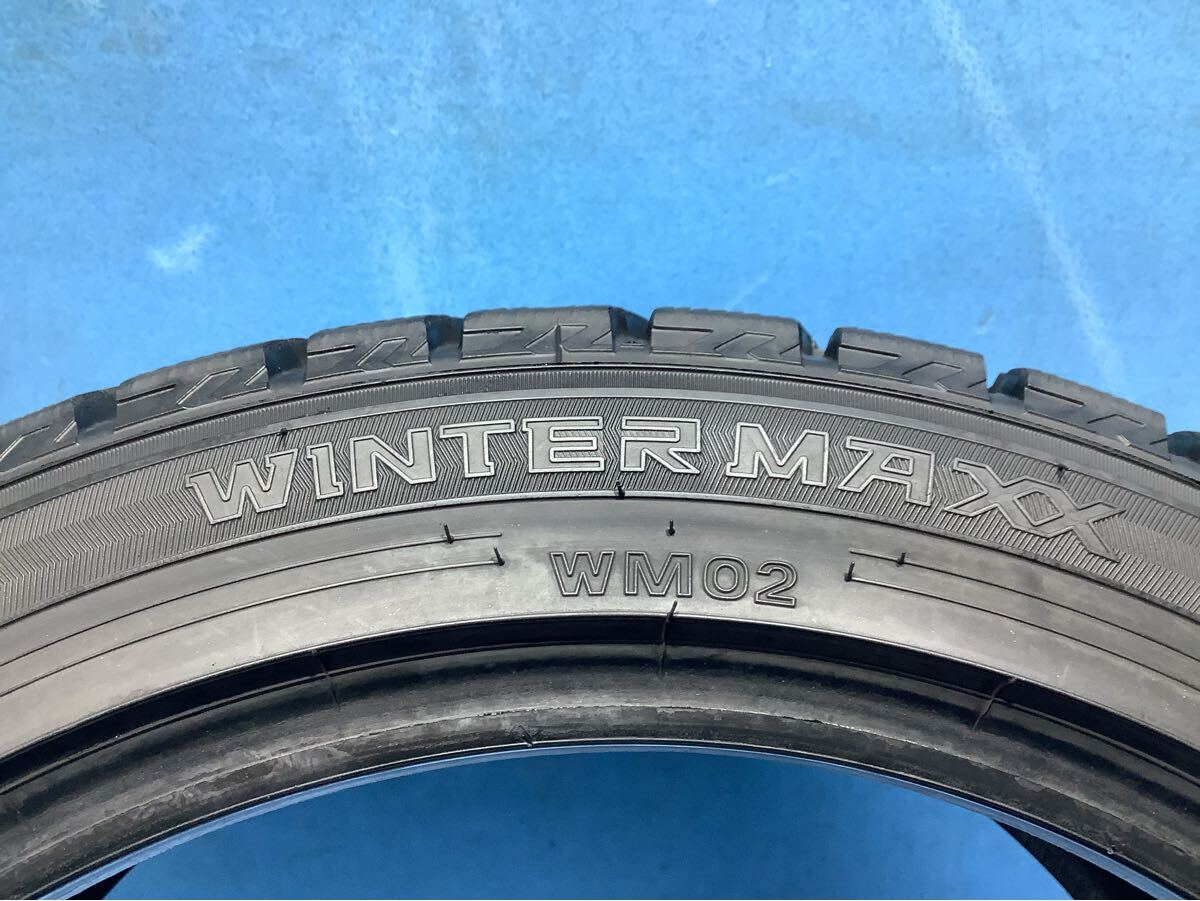 215/45R17 2019年製　 ダンロップ WINTERMAXX WM02 スタッドレスタイヤ　　215/45/17 中古タイヤ４本　 冬タイヤ_画像7
