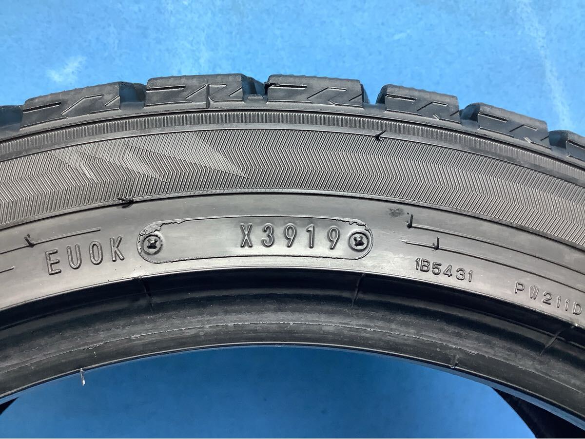 215/45R17 2019年製　 ダンロップ WINTERMAXX WM02 スタッドレスタイヤ　　215/45/17 中古タイヤ４本　 冬タイヤ_画像8