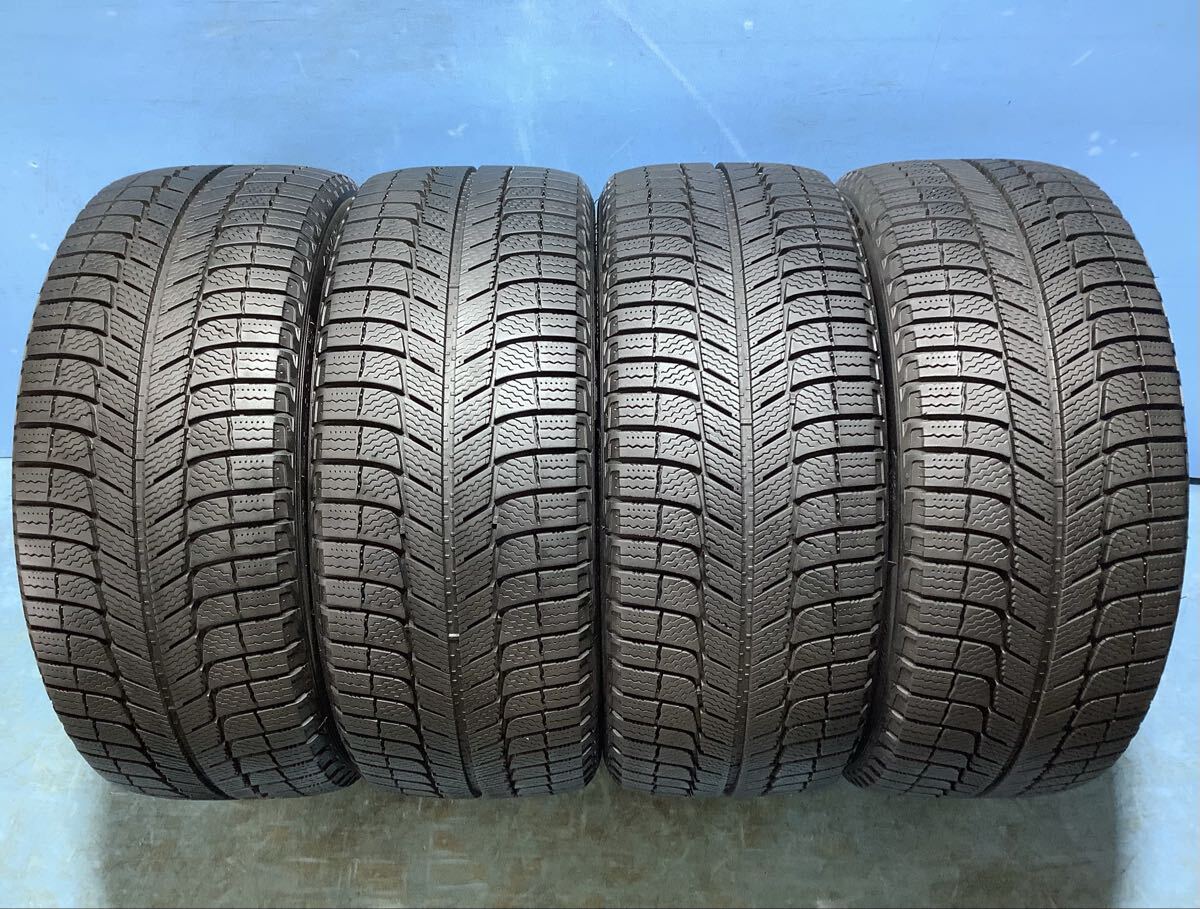 225/45R17 ミシュラン X-ICE 3+ スタッドレス　　225/45/17 中古タイヤ４本　　_画像1