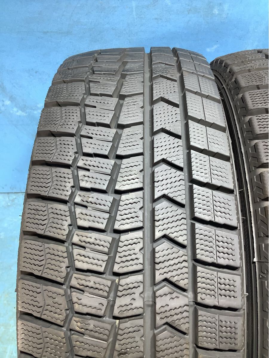 215/60/17 2022年製　　 DUNLOP WINTERMAXX WM02 スタッドレスタイヤ　　215/60r17 中古タイヤ４本　　ダンロップ_画像2