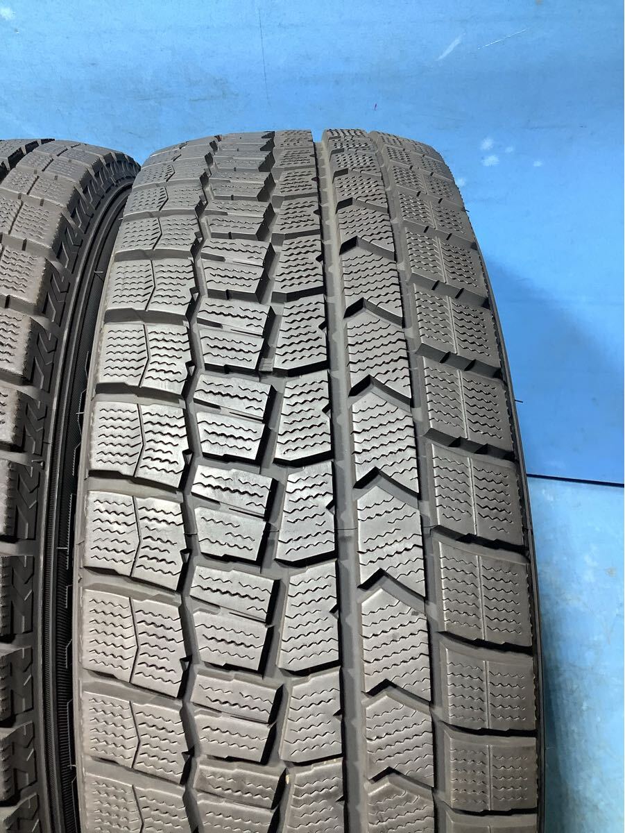 215/60/17 2022年製　　 DUNLOP WINTERMAXX WM02 スタッドレスタイヤ　　215/60r17 中古タイヤ４本　　ダンロップ_画像5