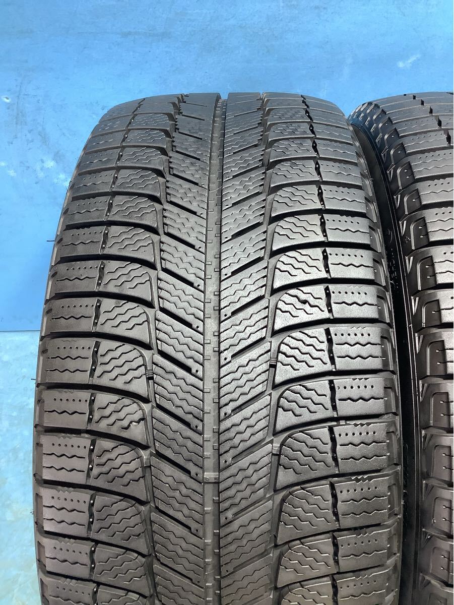 225/45R17 ミシュラン X-ICE 3+ スタッドレス　　225/45/17 中古タイヤ４本　　_画像2