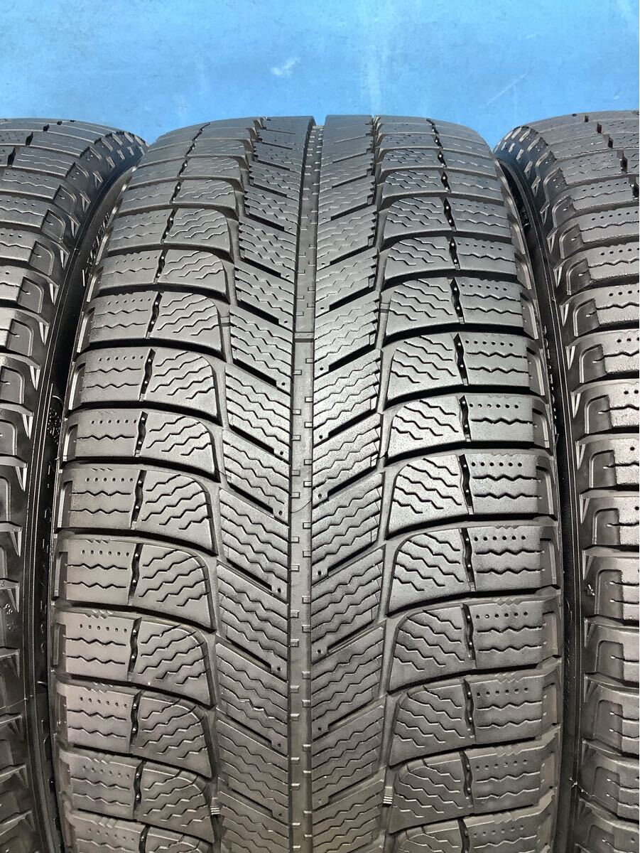 225/45R17 ミシュラン X-ICE 3+ スタッドレス　　225/45/17 中古タイヤ４本　　_画像3
