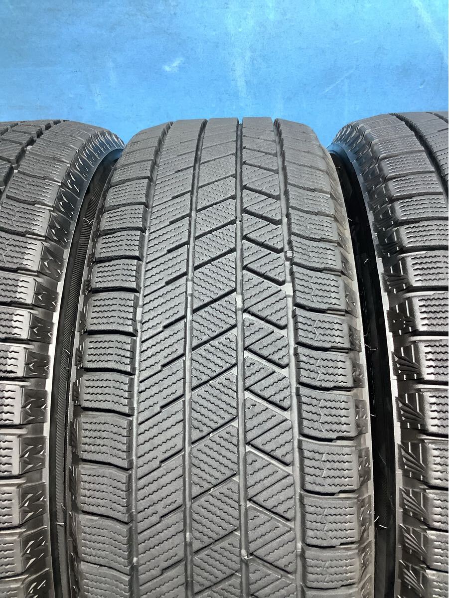 185/60R15 2021年製 ブリヂストン BLIZZAK VRX3 スタッドレスタイヤ 中古タイヤ4本 185/60/15 冬タイヤ BRIDGESTONE_画像3